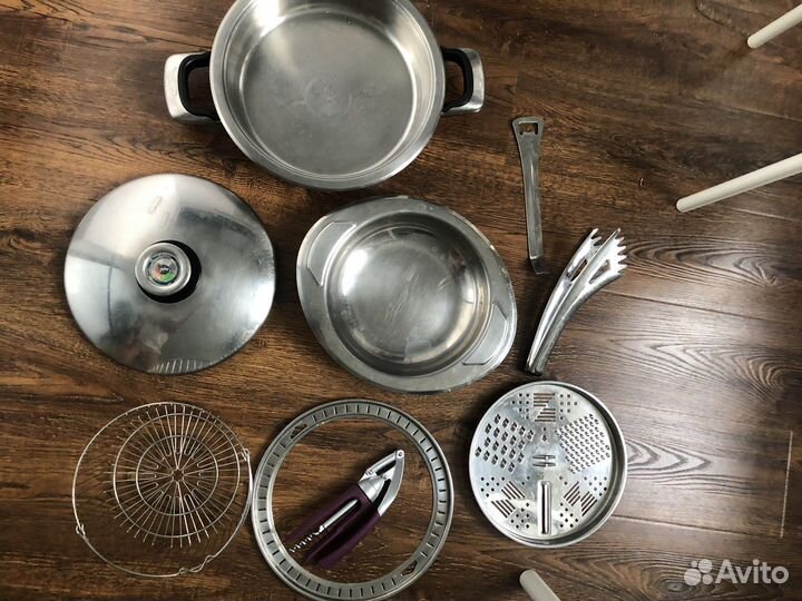 Кастрюля сотейник миска терка пароварка кольцо