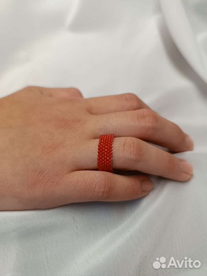 Бисерные кольца