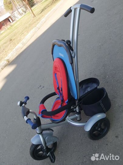 Детский велосипед с ручкой бу