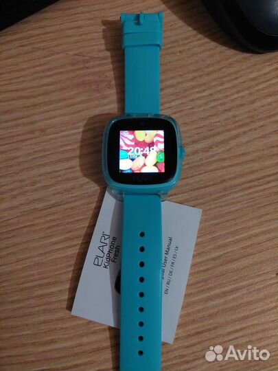 Детские часы-телефон с gps Elari