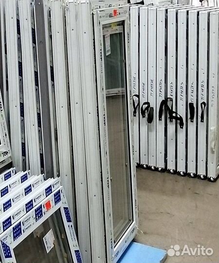 Алюминиевые двери 801х1997 мм