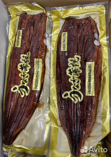 Угорь жареный (филе) в соусе унаги