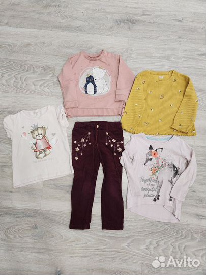 Вещи пакетом на девочку 3-4 года