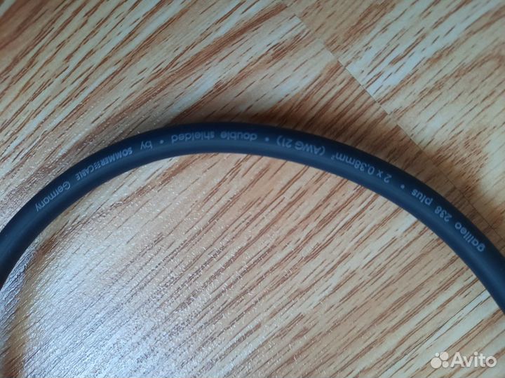 Кабель 2XLR-2RCA 1.5m