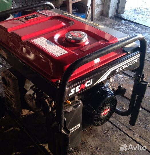 Генератор бензиновый senci SC6000E 5.5 кВт