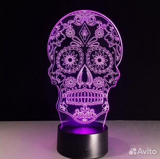 3d светильник ночник