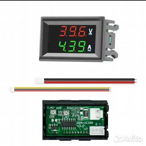 Цифровой вольтметр амперметр