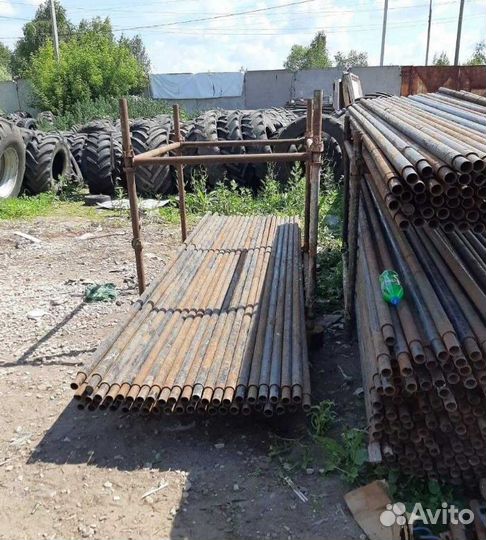 Хомутовые строительные леса