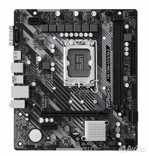 Новая ASRock H610M-HVS/M.2 R2.0 LGA 1700