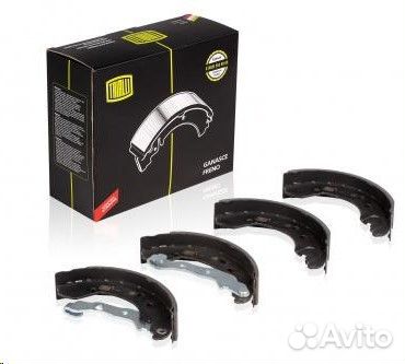 Колодки торм. LADA, ford, nissan зад.бараб. 203х38