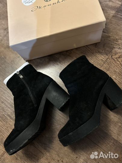 Ботильоны зимние эконика