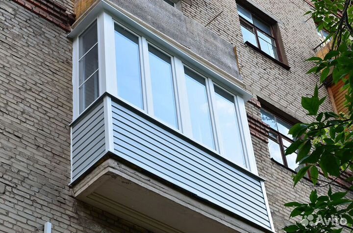 Солнцезащитное остекление балкона