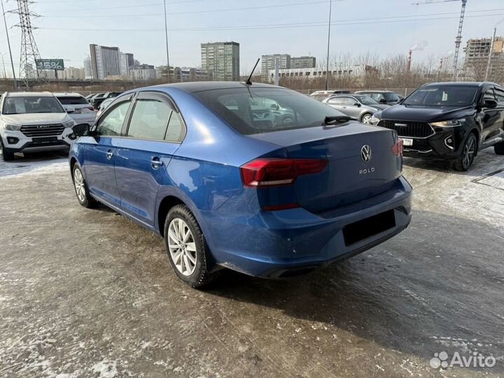 Volkswagen Polo 1.6 AT, 2021, 71 512 км