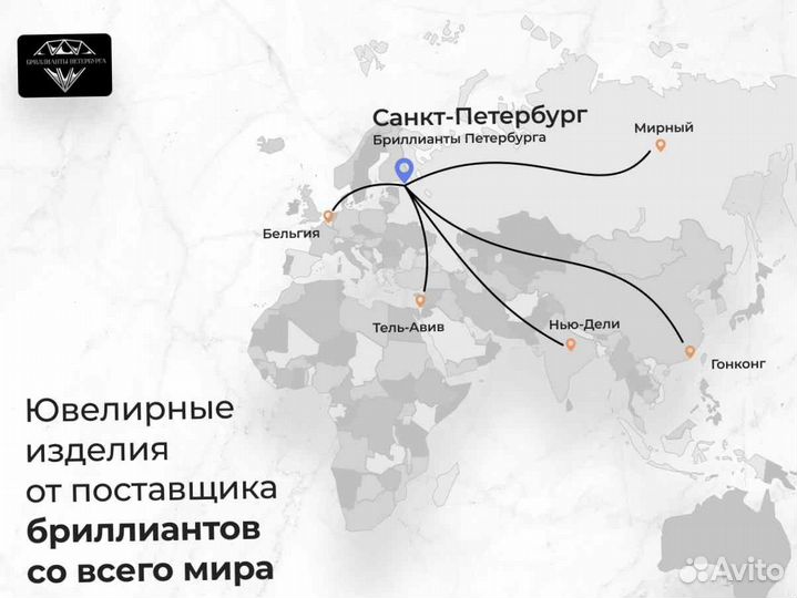 Золотые серьги-пусеты Картье, желтое золото