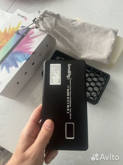 Цветной RGB свет накамерный smallrig pix m160