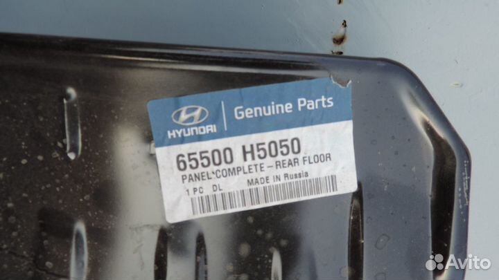 Панель пола Hyundai Solaris 2017