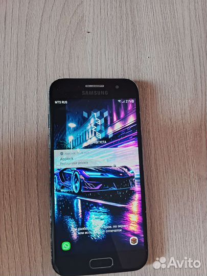 Телефон Samsung galaxy a3 2017