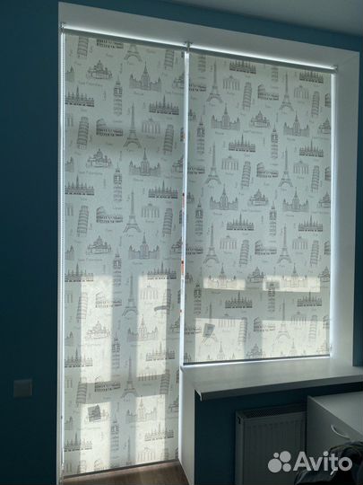 Рулонные шторы и жалюзи