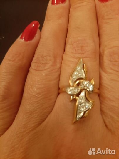 Кольцо с бриллиантами