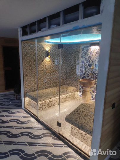 Межкомнатные стеклянные перегородки раздвижные