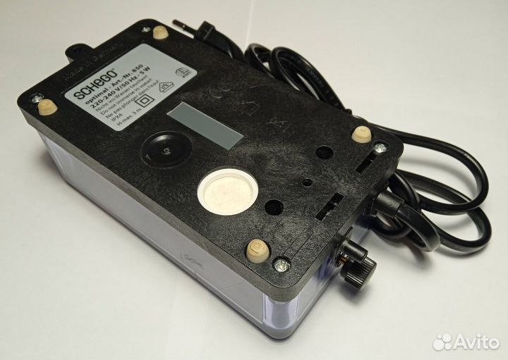 Аквариумный компрессор Schego Optimal, также з/ч