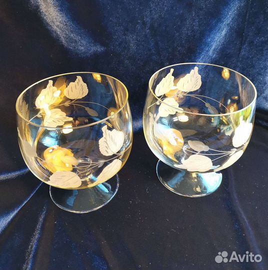 Хрустальные Бокалы СССР антиквариат