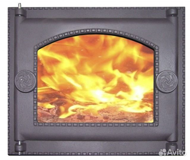 Печные и каминные дверки со стеклом оптом и в розн