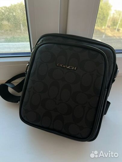 Мужская сумка через плечо coach