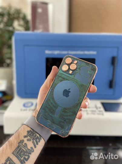 Замена стекла на корпусе от iPhone 8 до 15 Pro Max