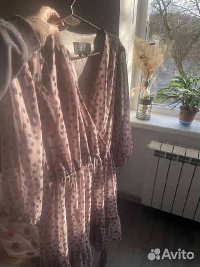 Платье mist розовое