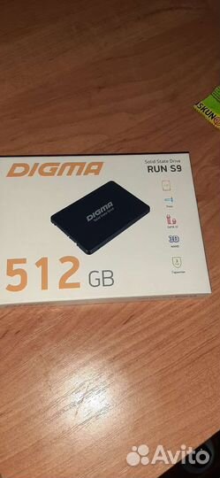 SSD digma на 512 GB