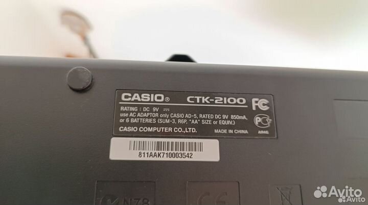 Синтезатор casio ctk 2100
