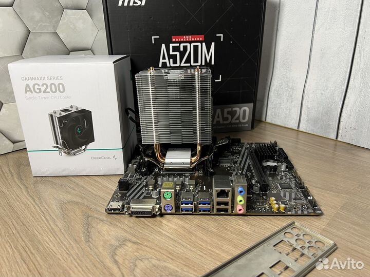 Материнская плата с процессором R5 5500