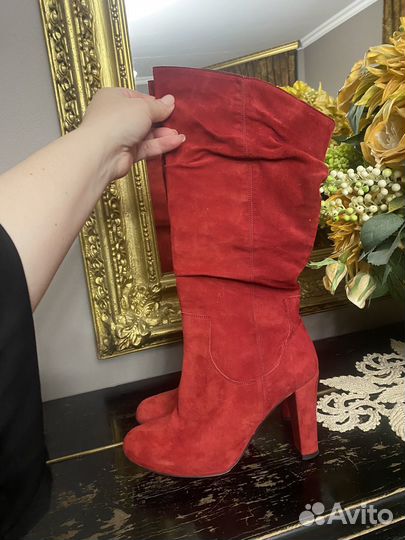 Италия натуральная замша идеал сост 38 р-р