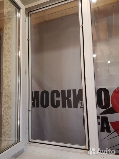 Москитные сетки за 6 минут без сверления окна