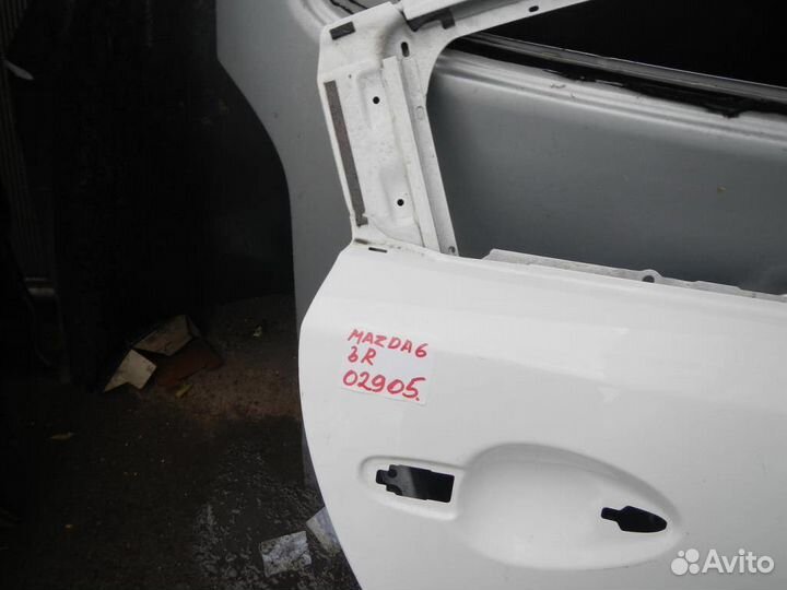 Дверь задняя правая Mazda 6 (GJ)