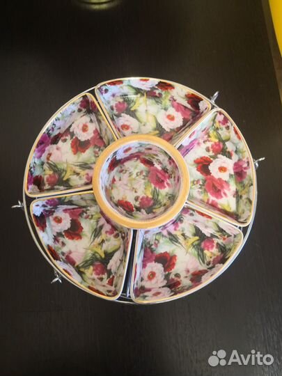 Менажница фарфор