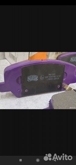 Тормозные колодки Nibk PN11001 Kia ceed jd 300m