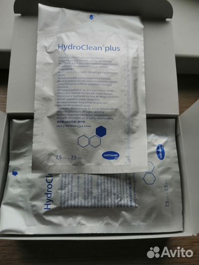 7,5см повязки Hydroclean/Гидроклин Plus. Европа