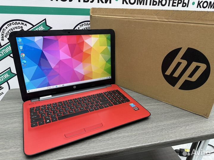 Игровой HP идеал 4 ядра Pentium Radeon R5 SSD 256