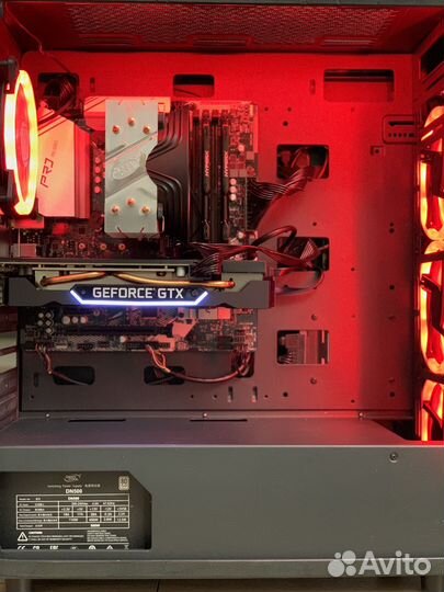 Игровой пк ryzen 5 2600/1660S/16gb/ssd