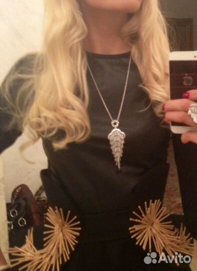 Серьги и подвеска с 22 карат покрытие