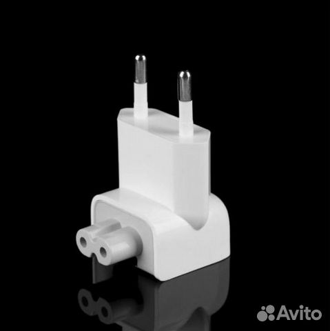 Переходник Apple с блока питания на евро-розетку