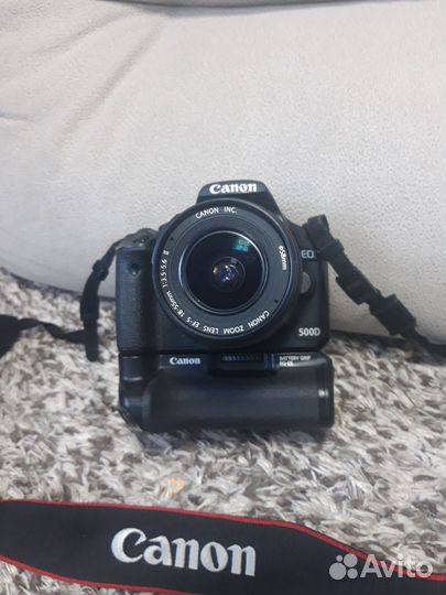 Зеркальный фотоаппарат canon 500d