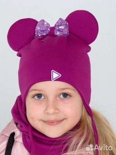 Шапка и снуд для девочки