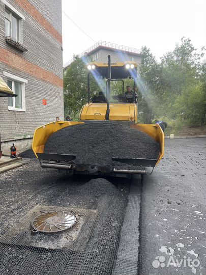 Аренда асфальтоукладчика