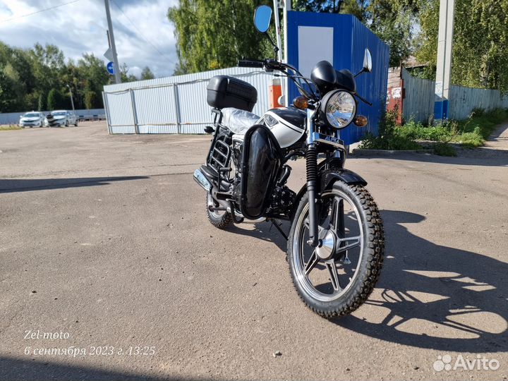 Мопед альфа 110. motoland alpha RX11 luxq