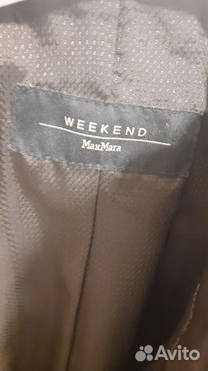 Кожаная куртка Max Mara