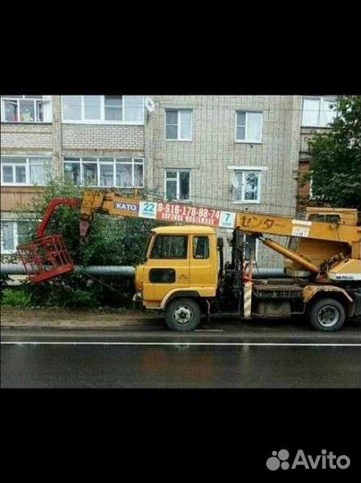 Автокран вышка