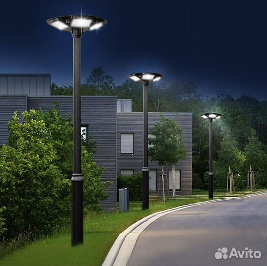 Фонарь на солнечной панели